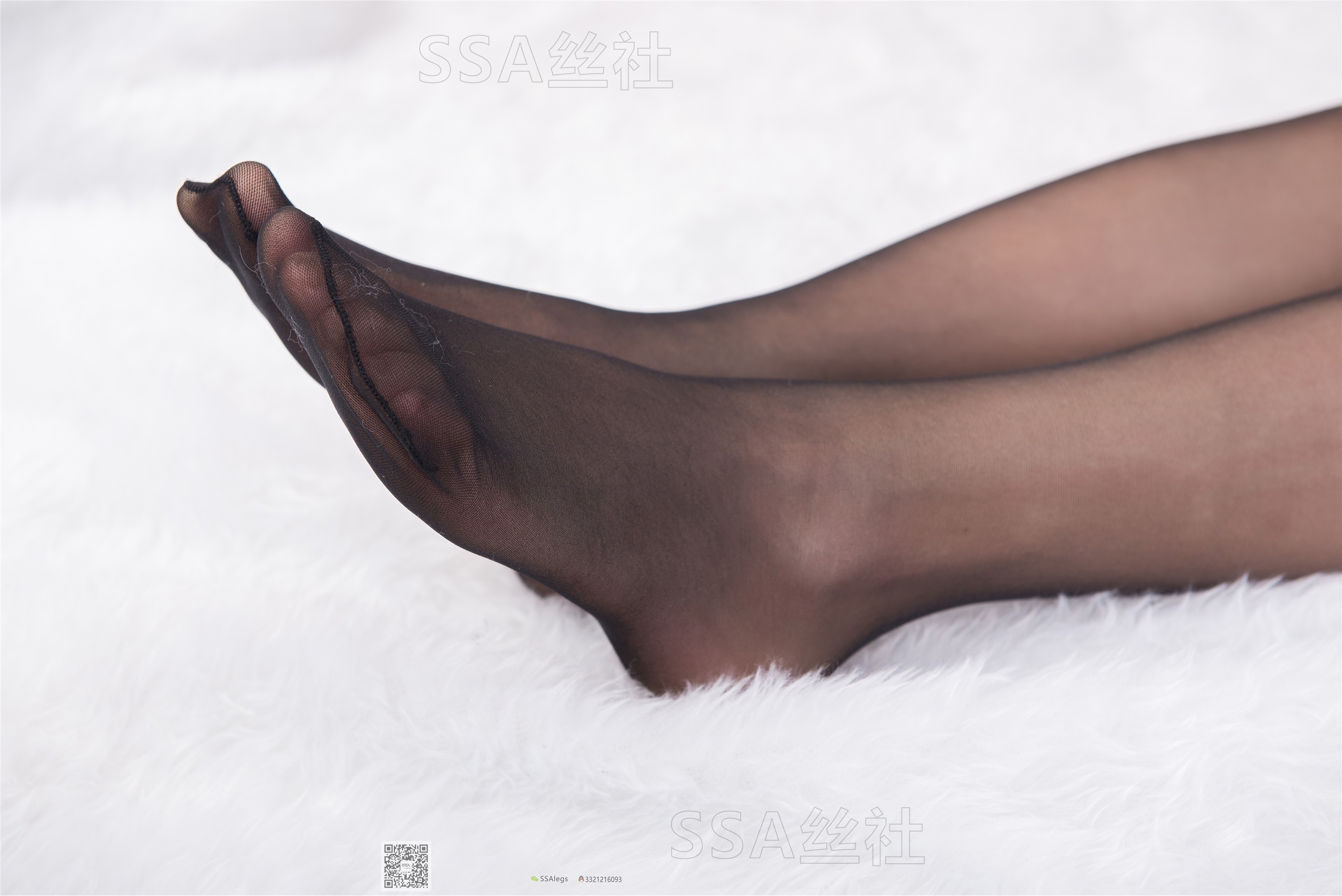 SSA丝社 超清写真 NO.073 萱萱 JK制服黑丝写真集